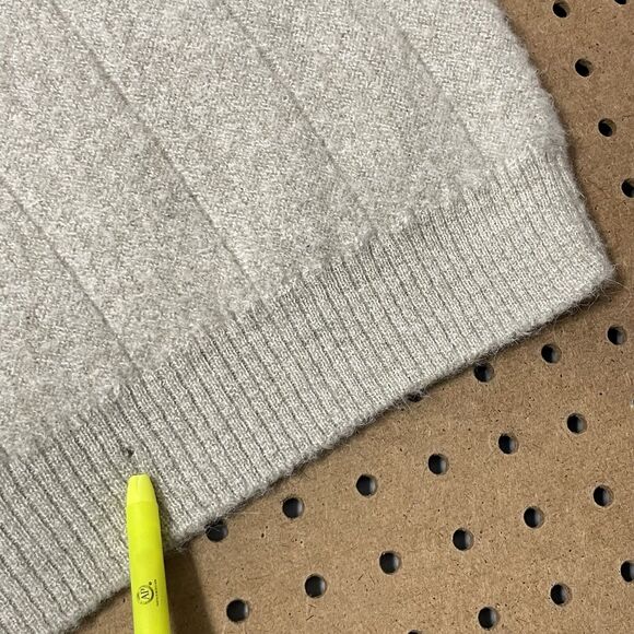 Bobby Jones Golf VTG 100% Pure Baby Alpaca Sweater Vest Peru Gray XL Men - Picture 5 of 8